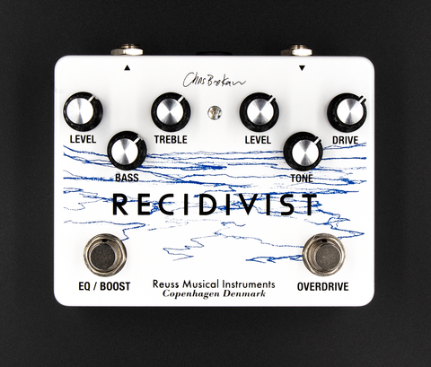 Reuss Recidivist Chris Brokaw signature pedal (Preorder, January 2025)