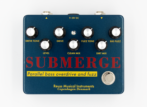 Reuss Submerge - Bass Overdrive and Fuzz (preorder)